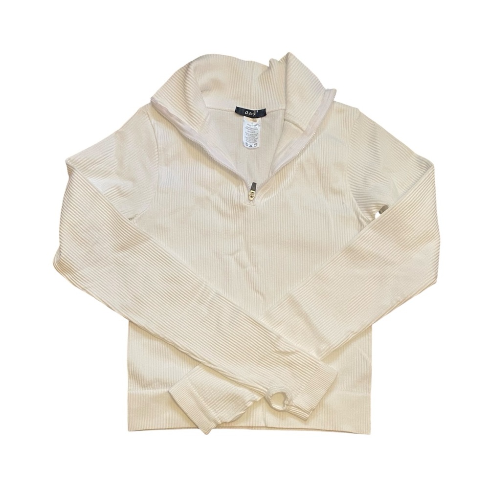 Cream Button Down Shirt with Classic Cut